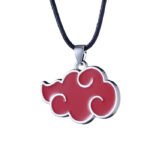 Akatsuki Necklace – Stainless Steel Chain / Black Cord Chain