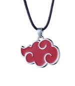 Akatsuki Necklace – Stainless Steel Chain / Black Cord Chain