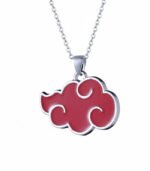Akatsuki Necklace – Stainless Steel Chain / Black Cord Chain - Image 2