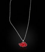 Akatsuki Necklace – Stainless Steel Chain / Black Cord Chain - Image 4