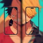 Luffy & Sanji One Piece Matching Wallpapers