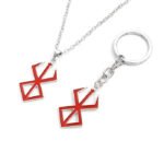 Berserk Brand of Sacrifice Necklace & Keychain Set