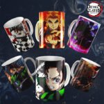 Anime Mug Designs Bundle – 55 High-Quality PNG/JPG Files – Digital Download