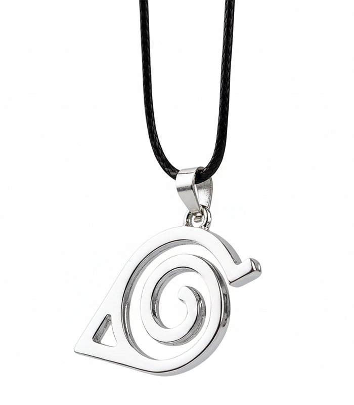1 Naruto Konoha Necklace – Hidden Leaf Village Symbol - Image 1