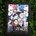 Re:Zero Wall Art – Black Frame (13cm x 15cm)