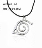 Naruto Konoha Necklace – Hidden Leaf Village Symbol - Image 4
