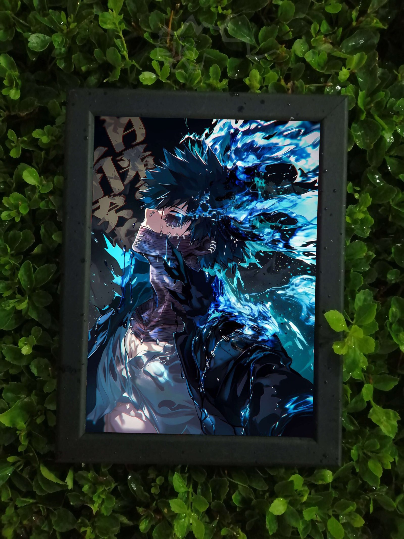 3 Dabi Wall Art – Black Frame (13cm x 15cm) - Image 1