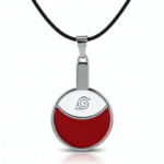 Naruto Uchiha x Konoha Pendant Necklace