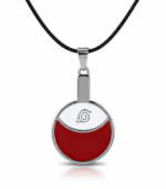 Naruto Uchiha x Konoha Pendant Necklace
