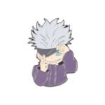 Jujutsu Kaisen Gojo & Yuji Metal Brooch Pins – Cute Anime Badges for Bags & Clothes