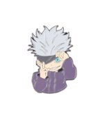 Jujutsu Kaisen Gojo & Yuji Metal Brooch Pins – Cute Anime Badges for Bags & Clothes