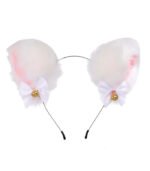 Fluffy Cat Ear Headband – Cosplay Accessory - Image 2