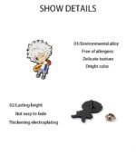 Hunter-Style Chibi Enamel Pins (Set of 4) - Image 5