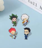 Hunter-Style Chibi Enamel Pins (Set of 4) - Image 9