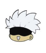 Gojo Satoru Anime Pins – Cute Jujutsu Kaisen Brooch Badges for Backpack & Clothes - Image 2