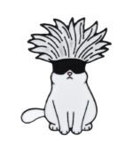 Gojo Satoru Anime Pins – Cute Jujutsu Kaisen Brooch Badges for Backpack & Clothes - Image 5