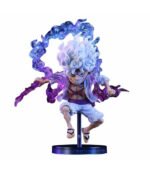 10cm Mini One Piece Luffy Gear 5 Action Figure – Sun God Nika Statue