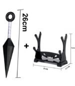 Naruto Kunai with Display Stand – Cosplay Prop (Red or White Handle) - Image 6