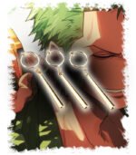 Roronoa Zoro Earrings – One Piece Anime Inspired Earrings