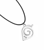 Konoha Symbol Necklace – Hidden Leaf Anime Pendant - Image 3