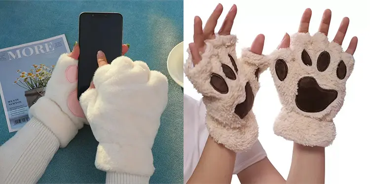 Kawaii-Cat-Paw-Plush-Gloves-desc-6