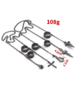 Kurapika Chain Ring Necklace Set – Hunter x Hunter Inspired - Image 6