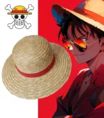 One Piece Luffy Straw Hat – Anime Cosplay Replica - Image 2