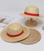 One Piece Luffy Straw Hat – Anime Cosplay Replica - Image 3