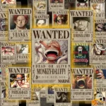 One Piece Wanted Poster Stickers (A4 & A3 Self-Adhesive) - Image 2