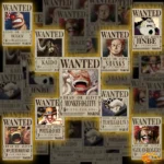 One Piece Wanted Poster Stickers (A4 & A3 Self-Adhesive) - Image 4