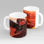 Tanjiro Flame Battle Anime Mug – Demon Slayer Action Design