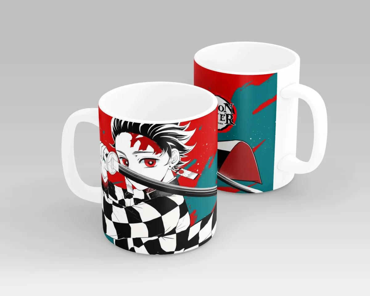 demon-slayer-8 Demon Slayer Tanjiro Artistic Mug – Premium Anime Coffee Cup - Image 1