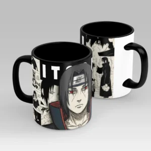 Itachi Uchiha Anime Mug – Naruto Manga Style Coffee Cup