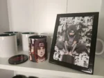 Itachi Uchiha Anime Fan Bundle – Mug + Frame + Free Stickers - Image 2
