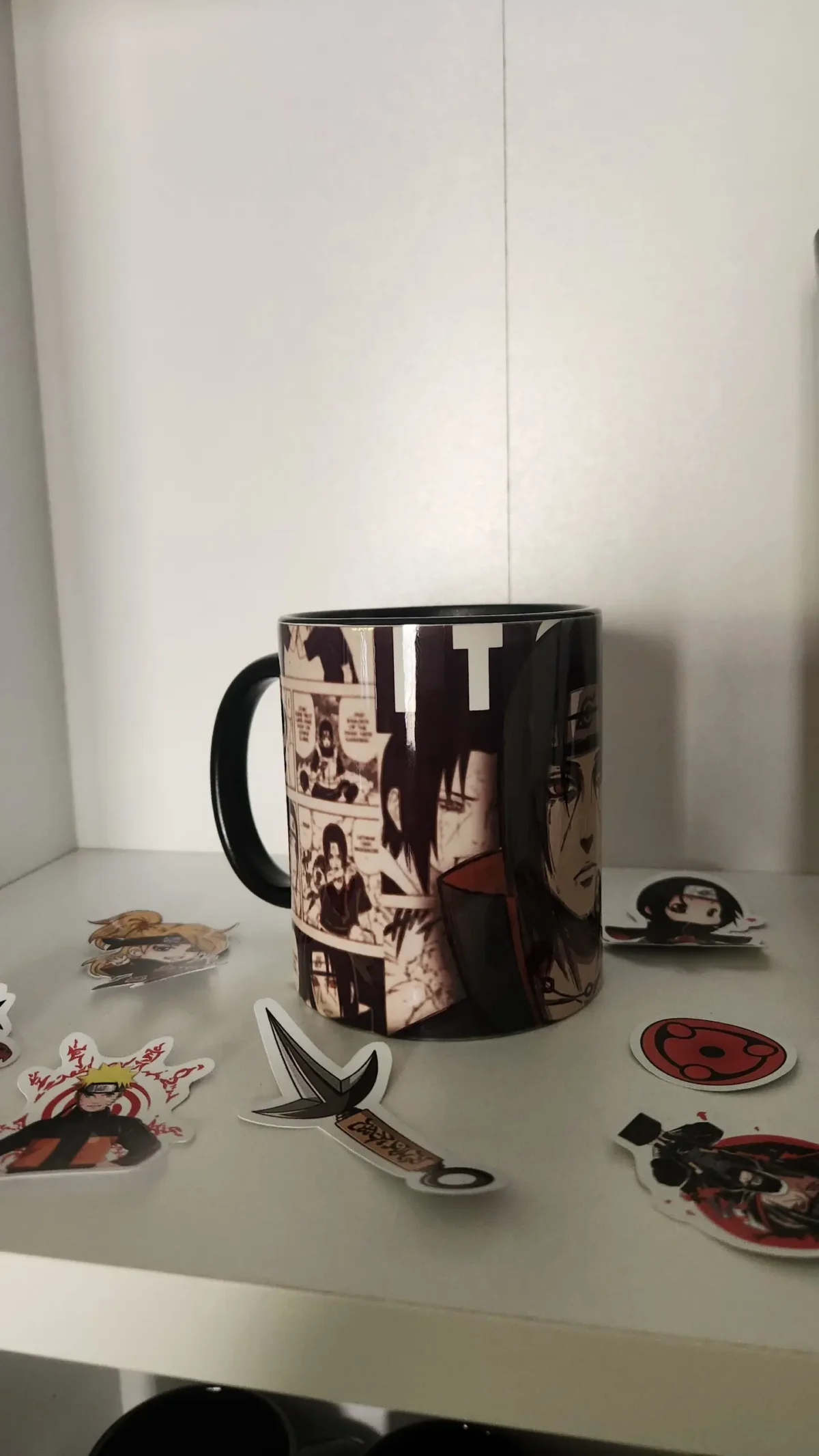 Itachi Uchiha Anime Mug – Naruto Manga Style Coffee Cup - Image 4