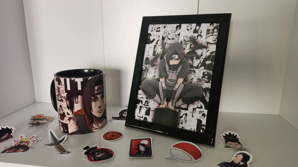 Itachi Uchiha Anime Frame – Naruto Manga Wall Art (20×15 cm) - Image 3