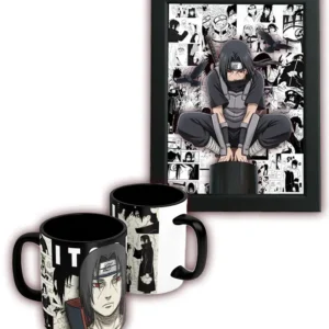 Itachi Uchiha Anime Fan Bundle – Mug + Frame + Free Stickers