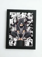 Itachi Uchiha Anime Frame – Naruto Manga Wall Art (20×15 cm)