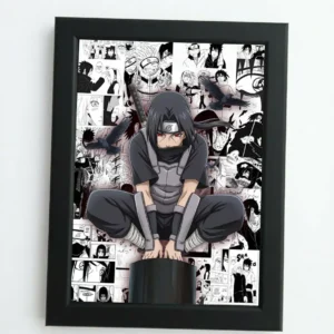 Itachi Uchiha Anime Frame – Naruto Manga Wall Art (20×15 cm)