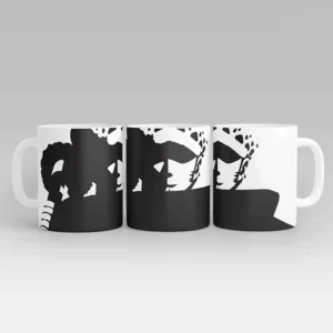 Trafalgar D. Water Law Anime Ceramic Mug | 4 Minimalist Designs | One Piece